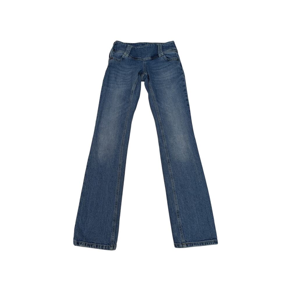 Urban Outfitters BDG Western Micro Bootcut Jeans Womens 24 Retro Y2K Blue Pants